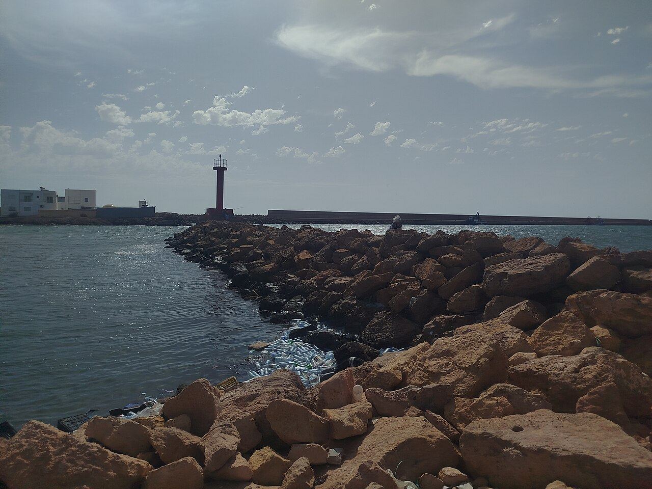 Le port de Zarzis, en Tunisie — photo réelle